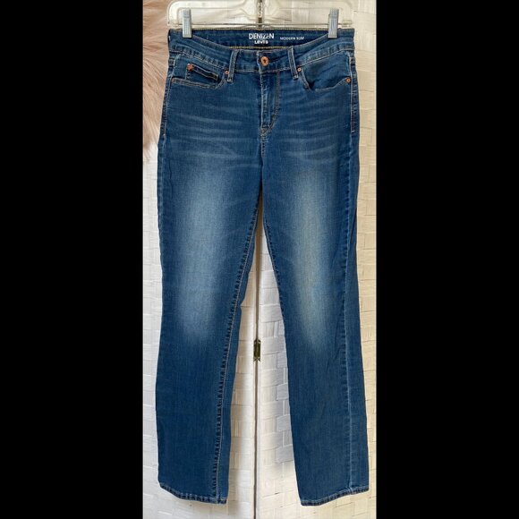 Denizen from Levi's Blue Jeans 26 x 32 - Picture 1 of 4